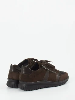 – Komfort-Sneaker aus Veloursleder dunkel*Semler Outlet