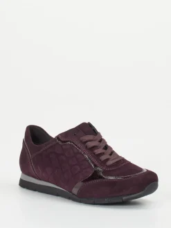 – Komfort-Sneaker aus Veloursleder brombeer*Semler Discount