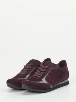 – Komfort-Sneaker aus Veloursleder brombeer*Semler Discount