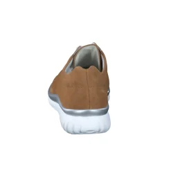 Damen Semler – Komfort-Sneaker aus Veloursleder cognac