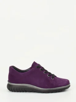 – Komfort-Sneaker aus Veloursleder violett*Semler New