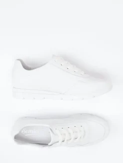 Damen Semler – Komfort-Sneaker aus Kalbleder Offwhite