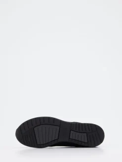 Damen Semler – Komfort-Sneaker aus Veloursleder Schwarz