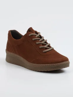 – Komfort-Sneaker aus Veloursleder*Semler Outlet