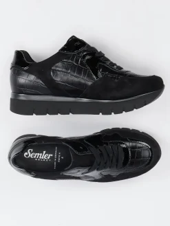 – Komfort-Sneaker aus Reptilleder*Semler Clearance