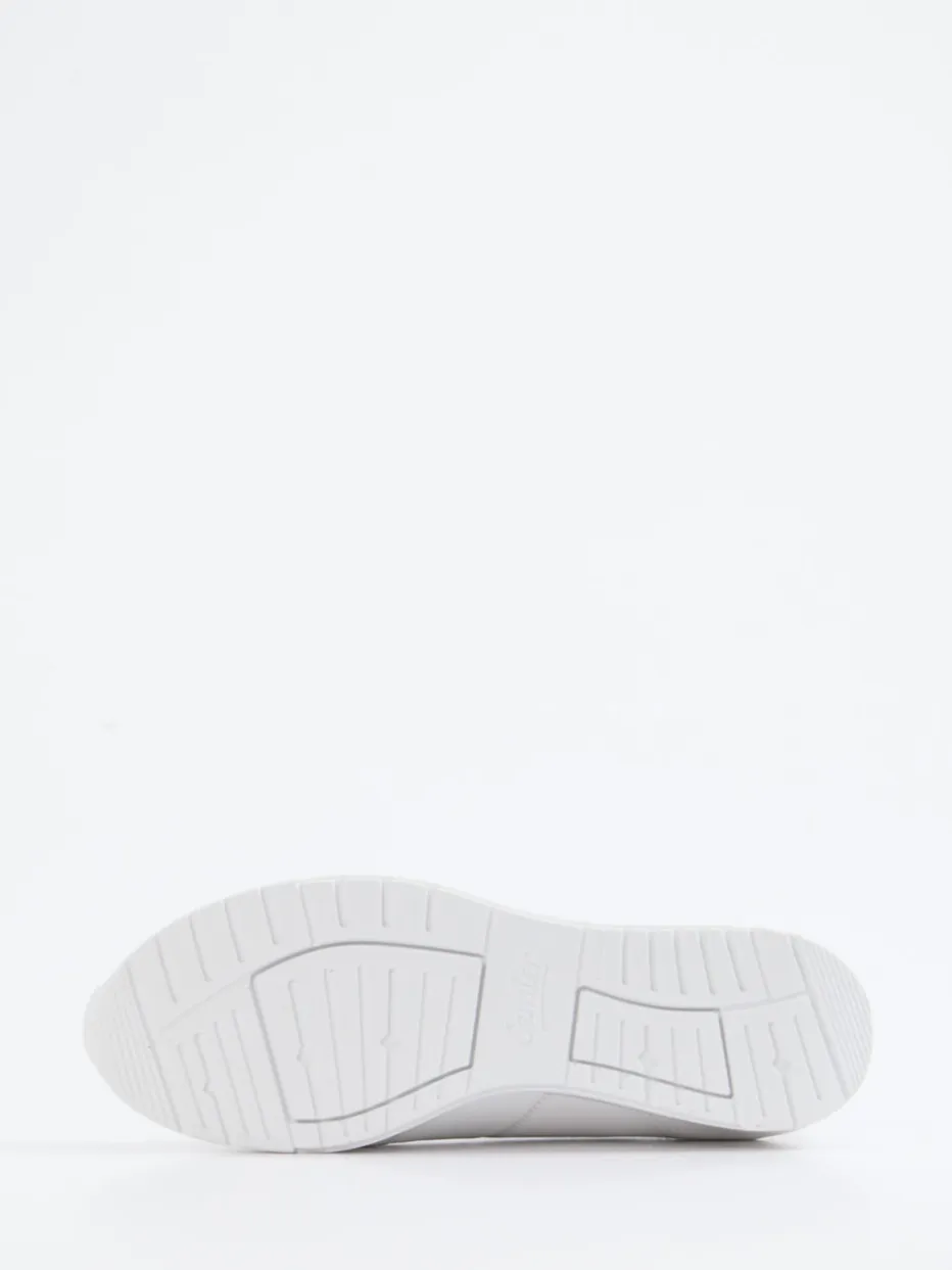 Damen Semler – Komfort-Sneaker aus Kalbleder -silber