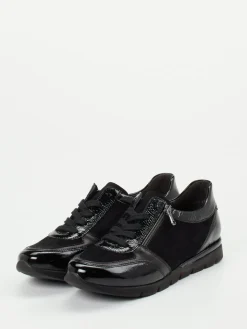 – Komfort-Sneaker aus Velours- und Lackleder*Semler Best