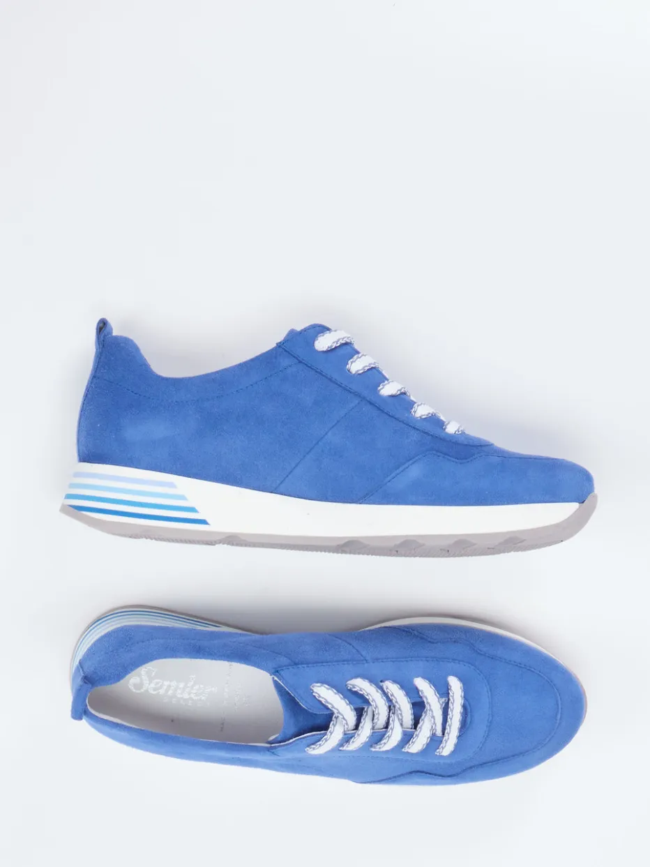 – Komfort-Sneaker aus Veloursleder*Semler New