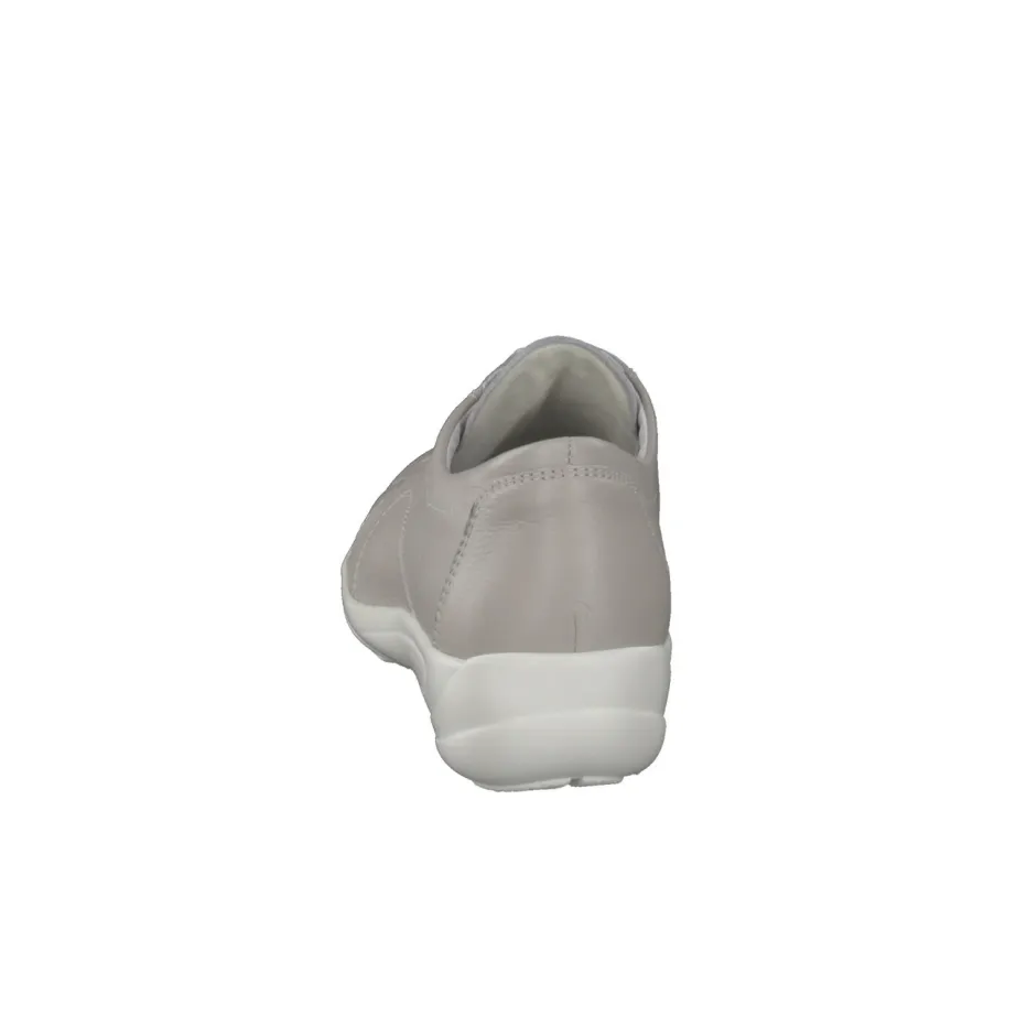 Damen Semler – Komfort-Sneaker aus Kalbleder hell