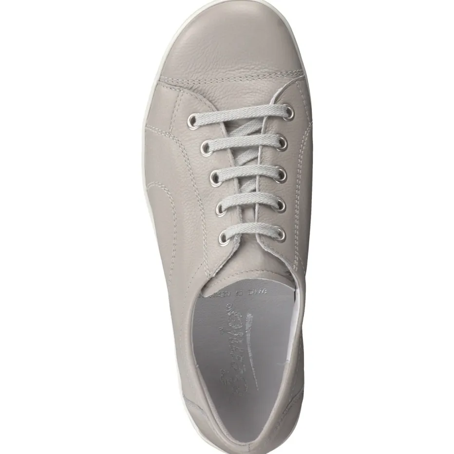 Damen Semler – Komfort-Sneaker aus Kalbleder hell