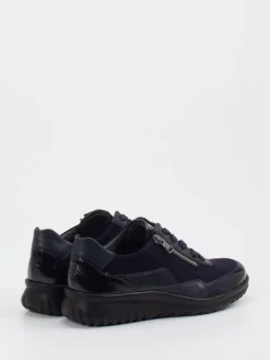 – Komfort-Sneaker aus Veloursleder dunkel*Semler Best