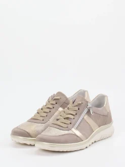Damen Semler – Komfort-Sneaker aus Stretch und Metallicleder