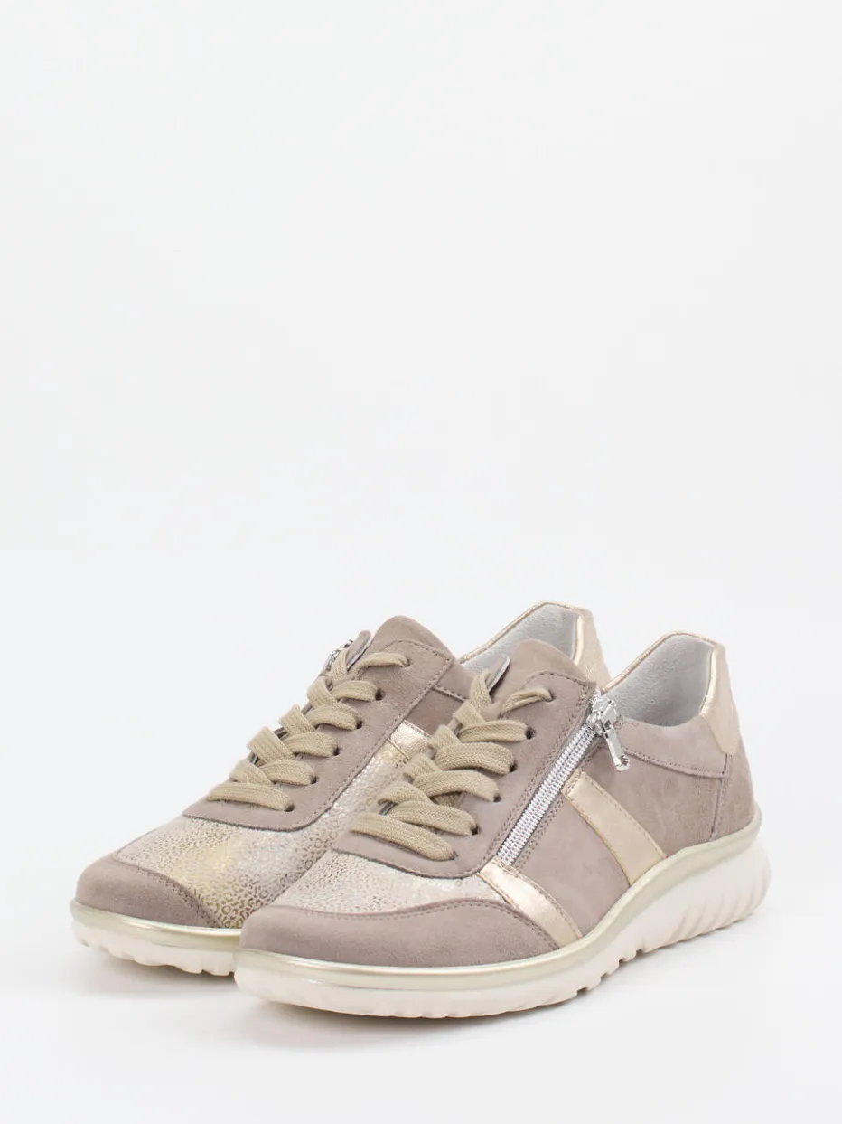 Damen Semler – Komfort-Sneaker aus Stretch und Metallicleder