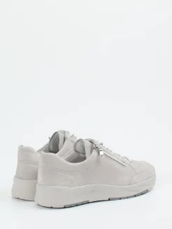 – Komfort-Sneaker aus Veloursleder hell*Semler Clearance