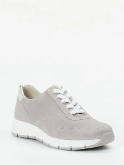 – Komfort-Sneaker aus Veloursleder hell*Semler Best