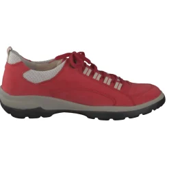 Damen Semler – Komfort-Sneaker aus Nubukleder Tomaten