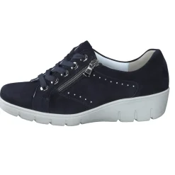 – Komfort-Sneaker aus Veloursleder Dunkel*Semler Best