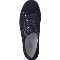 – Komfort-Sneaker aus Veloursleder Dunkel*Semler Best