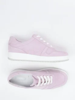 Damen Semler – Komfort-Sneaker aus Veloursleder Flieder