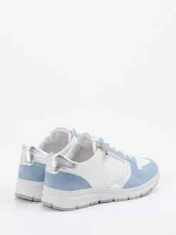 Damen Semler – Komfort-Sneaker aus Kalbleder -blau