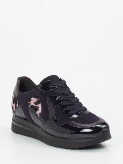 Damen Semler – Komfort-Sneaker aus Veloursleder in Violett