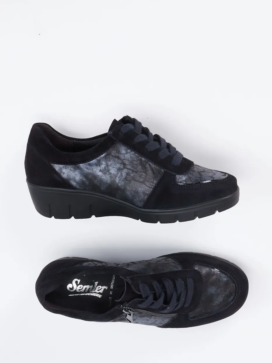 – Komfort-Sneaker aus Veloursleder*Semler Clearance