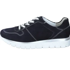 Damen Semler – Komfort-Sneaker aus Veloursleder Dunkel