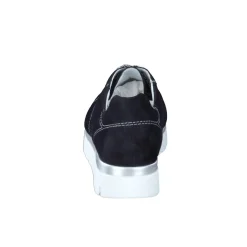 Damen Semler – Komfort-Sneaker aus Veloursleder Dunkel