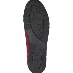 – Komfort-Sneaker aus Veloursleder bordeaux*Semler New