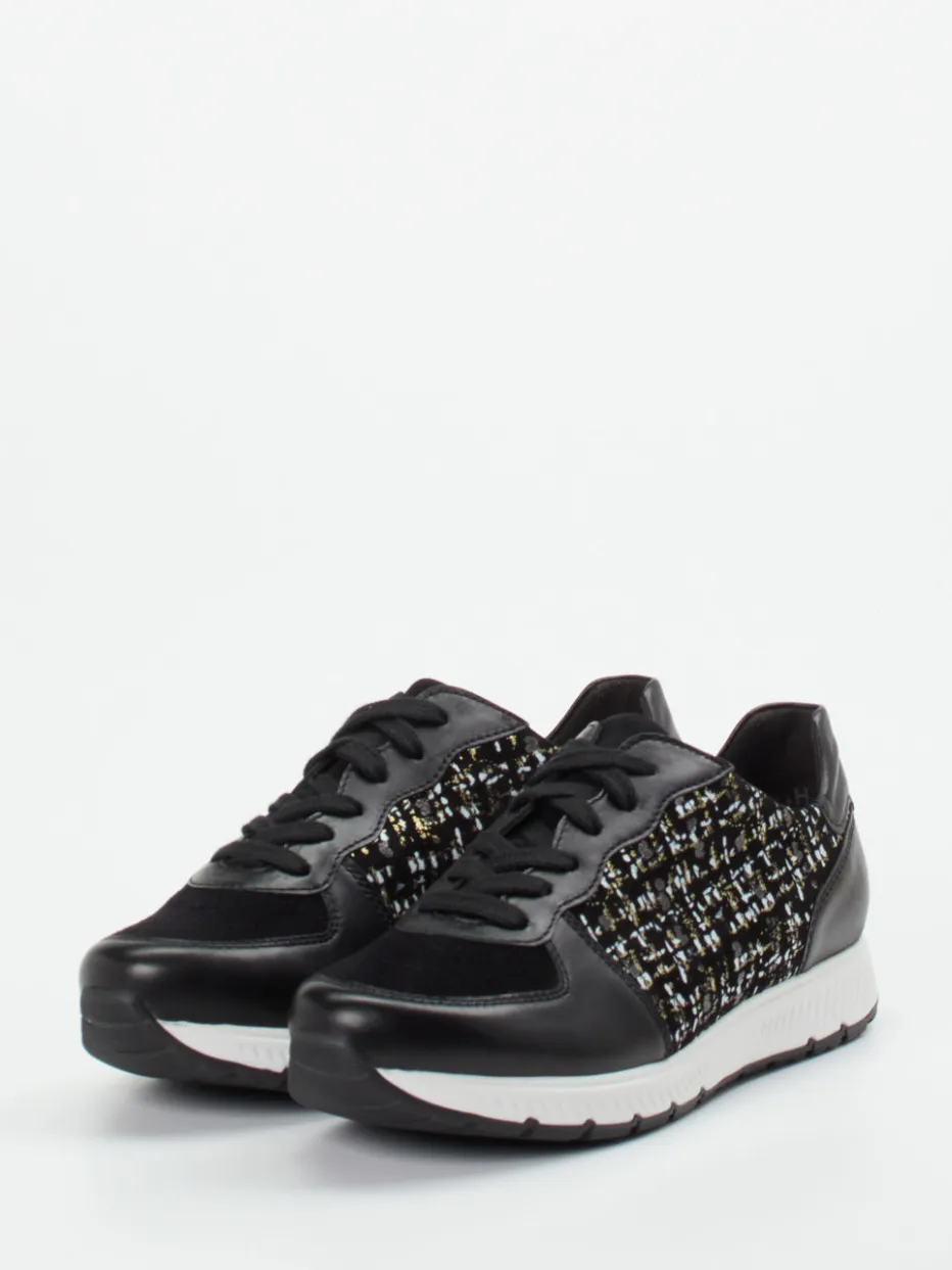 – Komfort-Sneaker aus geprägtem Leder*Semler New