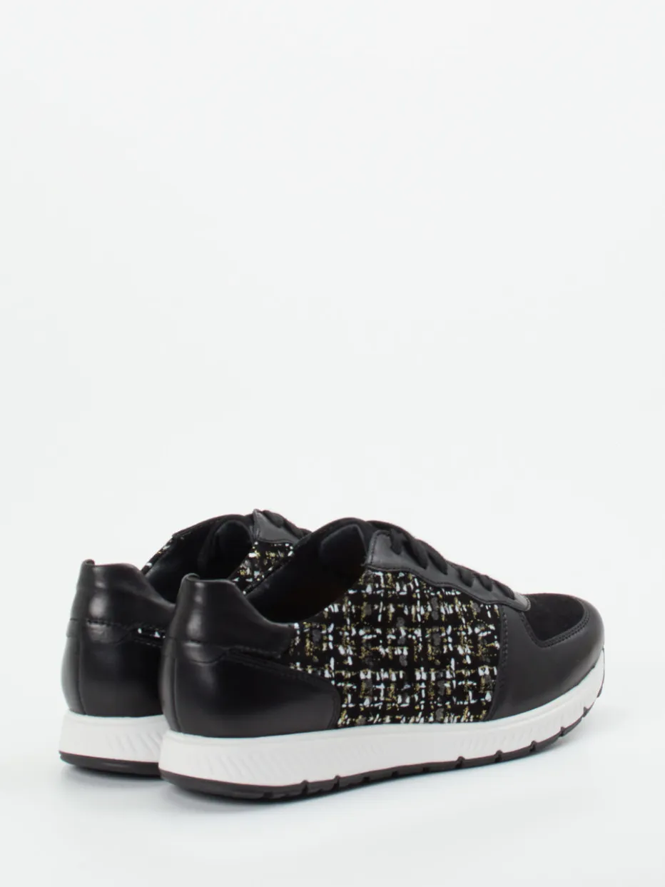 – Komfort-Sneaker aus geprägtem Leder*Semler New