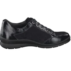 – Komfort-Sneaker aus Lackleder und Veloursleder*Semler Best