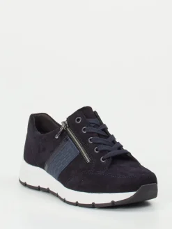 – Komfort-Sneaker aus Veloursleder dunkel*Semler