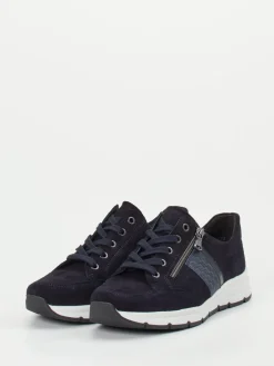 – Komfort-Sneaker aus Veloursleder dunkel*Semler