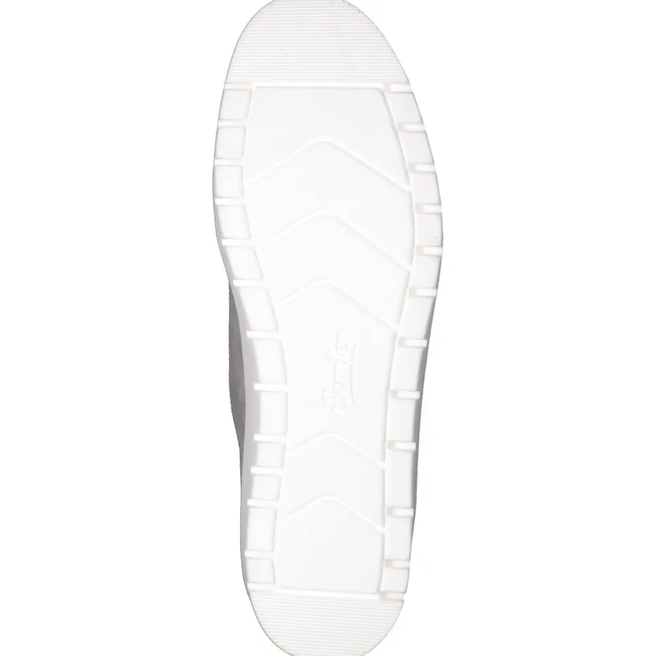 Damen Semler – Komfort-Sneaker aus Veloursleder hellgrau