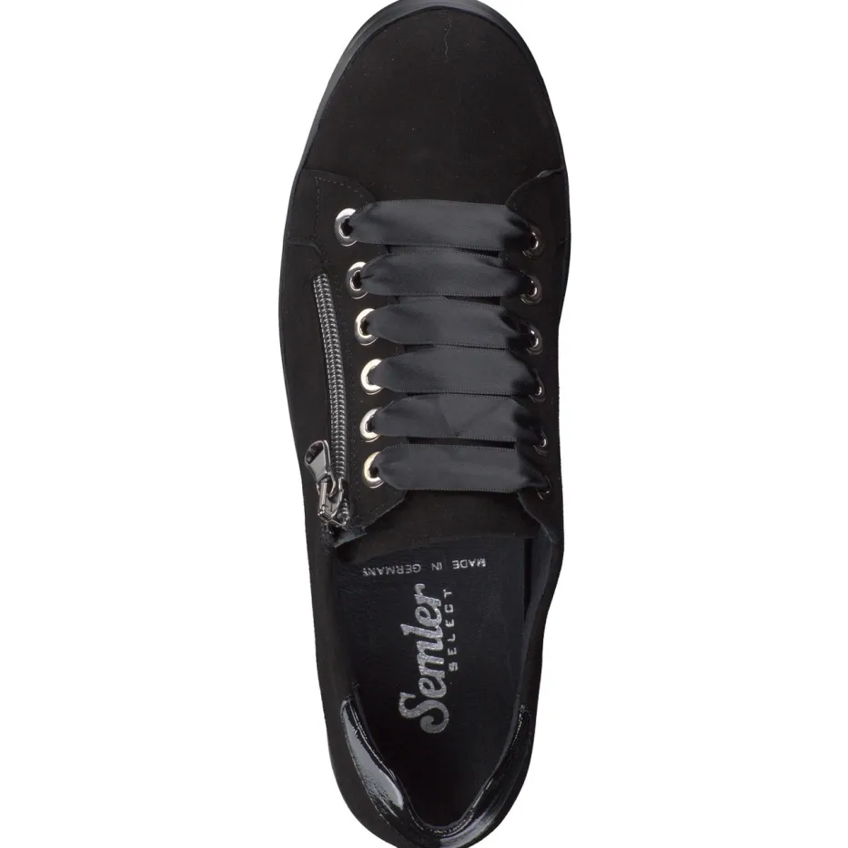 – Komfort-Sneaker aus Veloursleder*Semler New