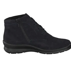 Damen Semler – Komfort-Stiefeletten aus Veloursleder