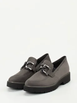 Damen Semler – Loafer aus Nubukleder in Anthrazit
