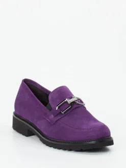 – Loafer aus Veloursleder in Violett*Semler Online