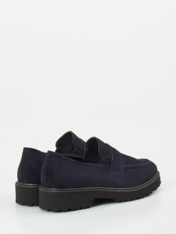 Damen Semler – Loafer aus Veloursleder Dunkel