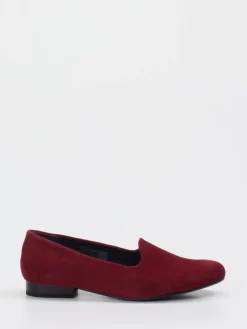 – Loafer aus Veloursleder in Bordeaux*Semler Discount