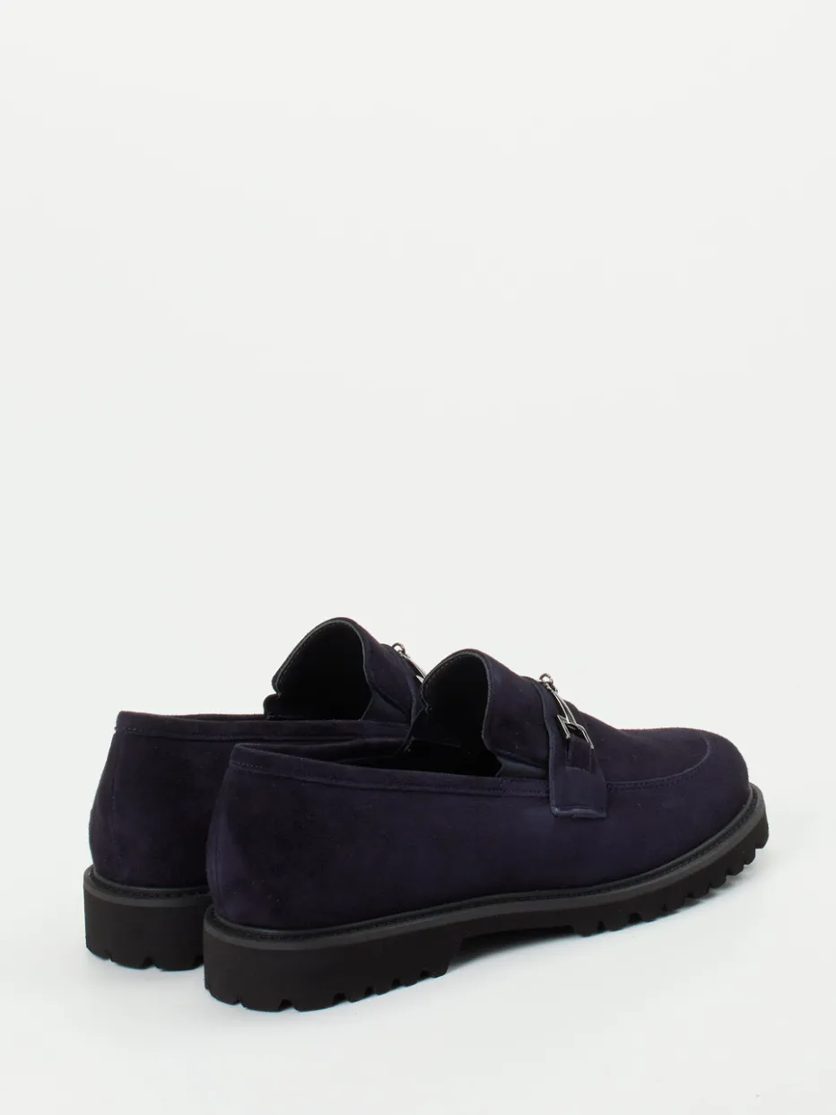Damen Semler – Loafer aus Veloursleder in Dunkel