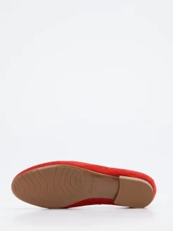 Damen Semler – Loafer aus Veloursleder in Signal