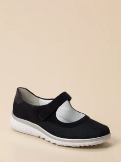 Damen Semler – Mary Jane aus Veloursleder in