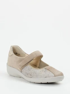 – Mary Janes aus Veloursleder in grau*Semler Sale