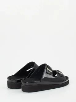 Damen Semler – Pantoletten aus Lackleder in