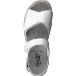 – Plateau-Sandalen aus Kalbleder*Semler Discount