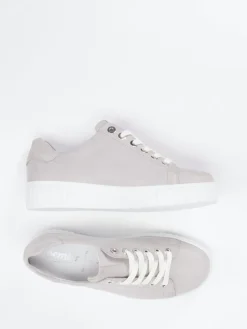 Damen Semler – Plateau-Sneaker aus Metallicleder in