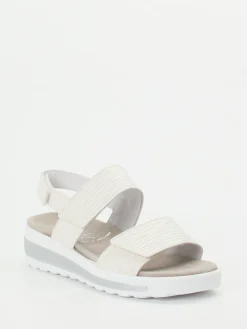 – Sandale aus geprägtem Leder*Semler Sale