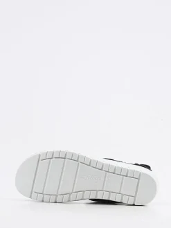 Damen Semler – Sandalen aus Veloursleder Dunkel